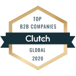 Clutch awards 2020 Top B2B Company Global awards