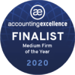 Accounting excellence awards 2020 Medium Firm of the Year -Finalist