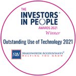 The Investors in People Awards 2021 Outstanding Use of Technology-Finalist
