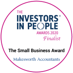 The investors in People awards 2020 The Small Business - Finalist