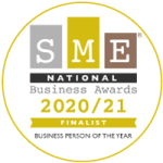 SME National business Awards 2021 Service Excellence -Finalist