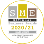SME National business Awards 2021 High Growth Business of the Year -Winner